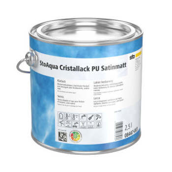 StoAqua Cristallack PU Satinmatt 2,5 Liter